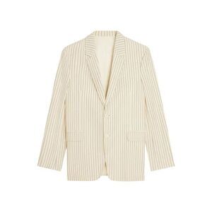 Celine Wool Striped Blazer Men